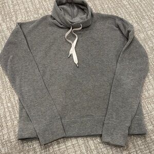 Lululemon Athletica Gray Boxy Long Sleeve Hoodie